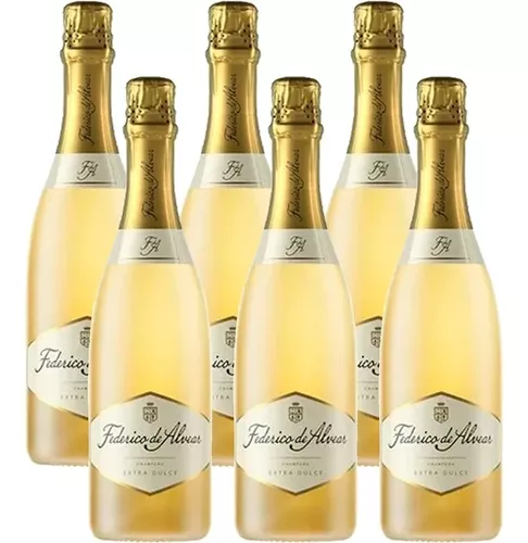Champagne Federico De Alvear Extra Dulce Caja X 6