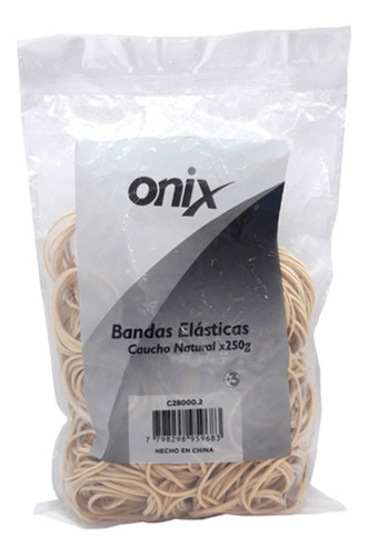 Banditas Elásticas Onix Bolsa X 100 Gramos 