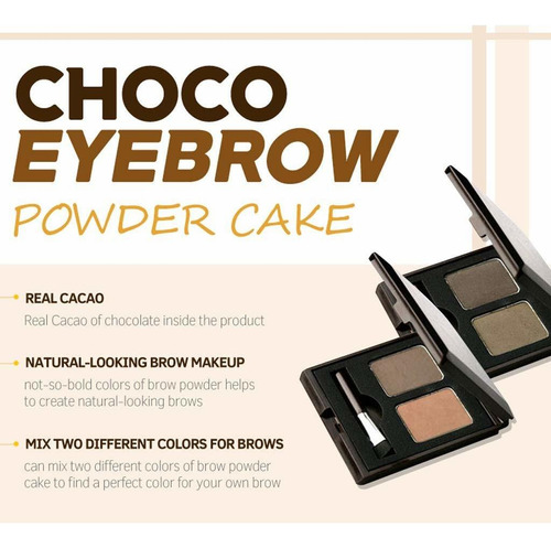 Skinfood - Paleta De Polvo Para Cejas Choco De Real Cacao P