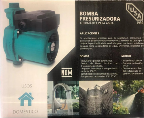 Bomba Presurizada Automática Iusa