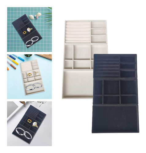 Organizador De Bandejas De Joyería De 6 Uds, Duradero,