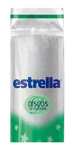 Imagen 2 de 6 de Estrella Discos De Algodon X 80 Unidades