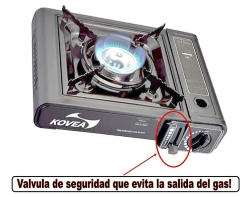 Cocina Anafe Portatil Kovea Con Maletin Camping Montaña