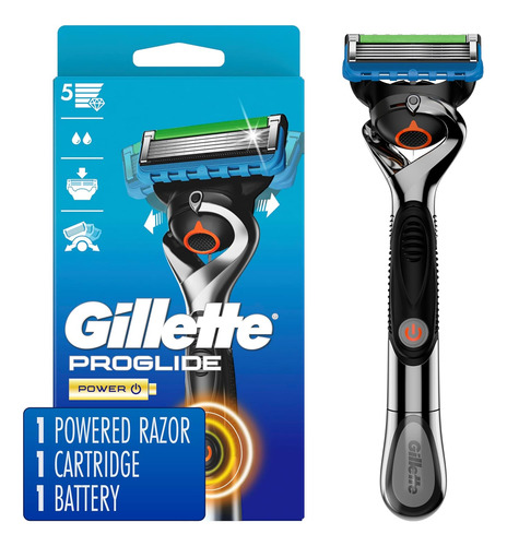Gillette Proglide Power Para Homens 1 Gillette Razor