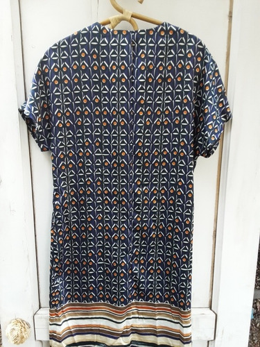 Vestido Azul Mango Talla M
