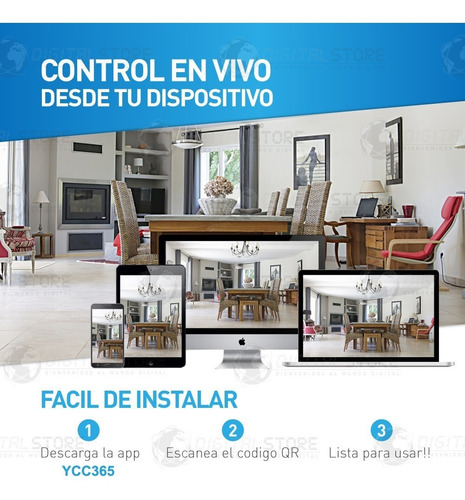 Kit 2 Camaras Seguridad Ip Wifi Inalambrica Motorizada Hd Sd