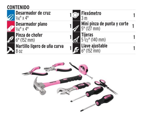 Juego De Herramientas 6 Piezas Truper