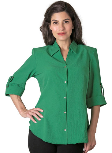 Blusa Mujer Verde Paloma 56404616