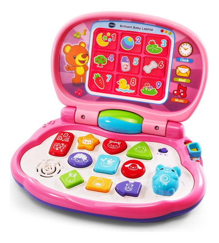 Laptop Bebé Rosa Vtech: Juguete Educativo Interactivo