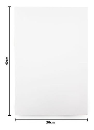 Kit 06 Telas De Pintura 30x40 Prontas Para Uso 100% Algodão