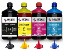 Comprar Kit 4 Litros Compatível Com Impressora Epson Ecotank L395