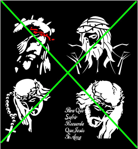 Vector Jesus Para Plotter De Corte Ai