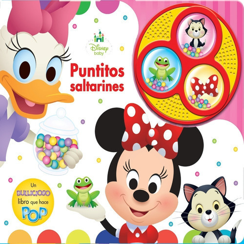 Libro PiKids Disney Baby ¡puntitos saltarines!, de Varios autores. Editorial Publications International LDT, tapa dura en español, 2019
