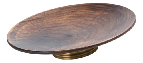 Cuenco De Madera Para Frutas Bandeja De Madera Para Servir L