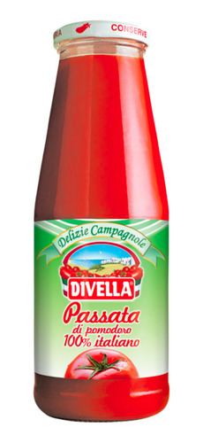 Passata Di Pomodori 100% Italiano Divella 680gr