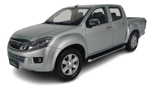 Pick-up Isuzu D-max 4x4 Cabine Dupla Prata Esc 1:18 Paudi 