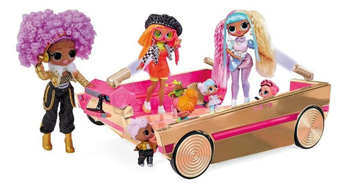 Coche Party Cruiser 3 en 1 Lol Surprise