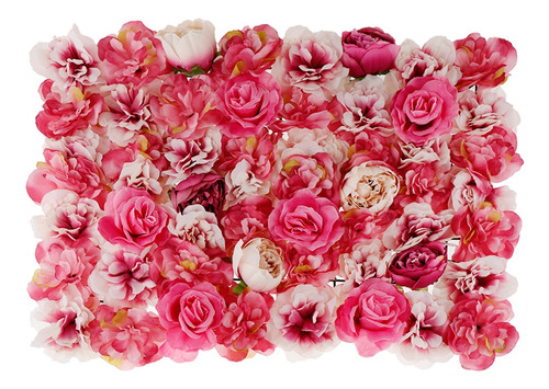 Decorações De Parede Com Flores Gradiente Rosa Vermelho