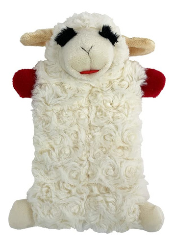 Multipet Lamb Chop Squeaker Mat Juguete De Peluche Para Perr