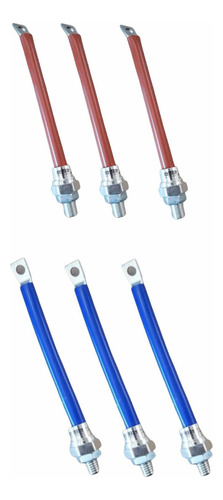 Kit 3 Peças Diodo Skr 175/08 + 3 Skn 175/08 - Rosca M12