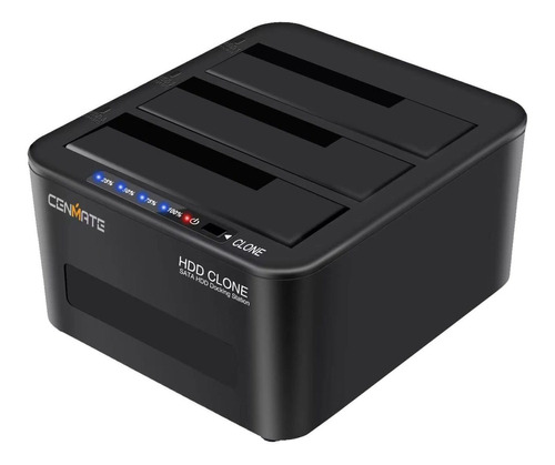 Estacion Acoplamiento Para Disco Duro 3 Bahia Usb 3.0 C Sata