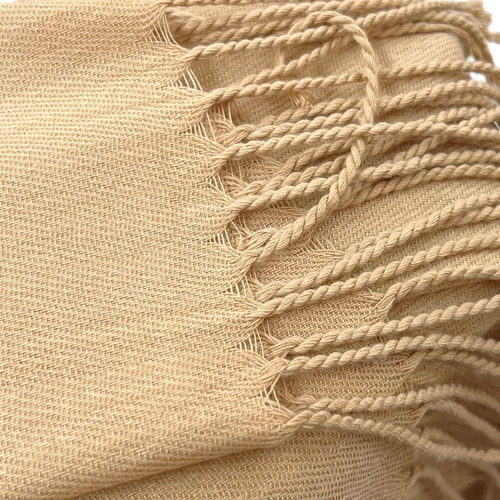 Bufanda Pashmina Tela Fina Delicada Multiusos Mujer Chalina Azul Único