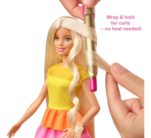Muñeca Barbie Ultimate Curls Rubia Diferentes Peinados / G