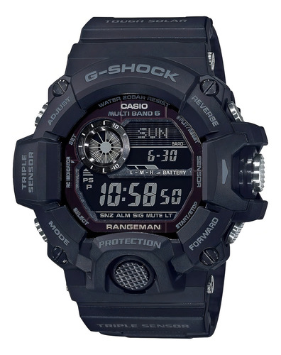 Reloj Casio G-shock Master Of G Rangeman Negro Gw9400-1b Para Hombre