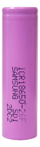 Bateria Recargable Litio 3.7v 2.6ah Samsung