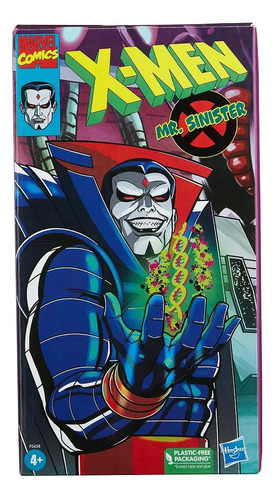 Figura Marvel Legends X-men Vhs Series Mr. Sinister Hasbro