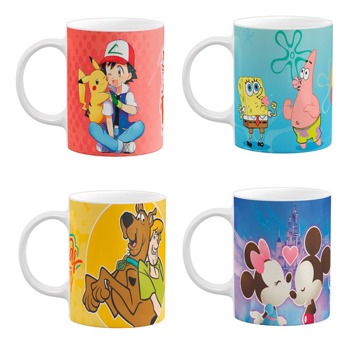 12 Tazas 14 De Febrero San Valentín Amor Amistad Económicas