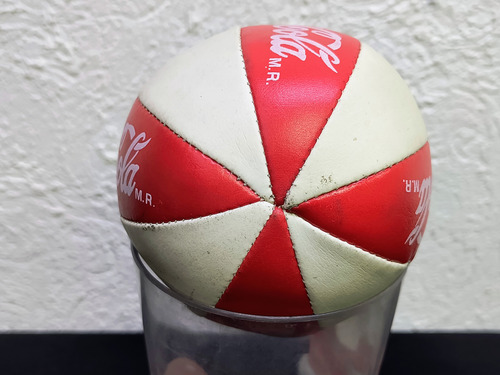 Lote Navideño Coca Cola Vaso Santa Claus Cartón Pelota 6pack (Usado)