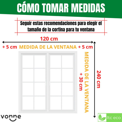 Imagen 3 de 10 de Cortina Blanca Roller Blackout 120x240 Black Out Enrrollable