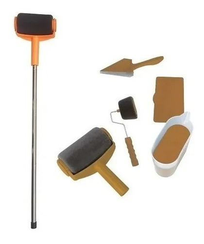 Kit Rodillo Recargable Extensible + 6 Accesorios Lusqtoff