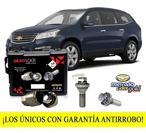 Birlos De Seguridad Galaxylock Gm Equinox Premier Garantía