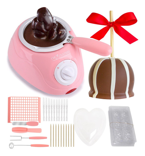 Olla Chocolatera Electrica + Accesorios.