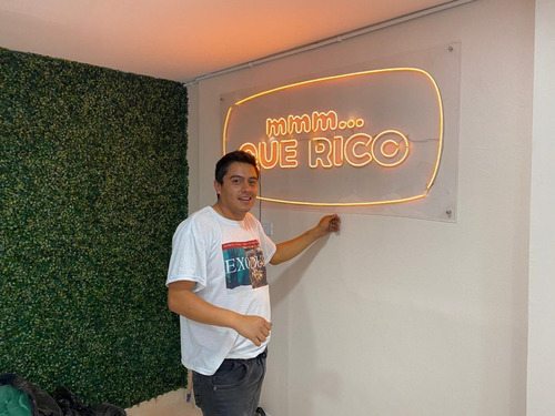 Imagen 3 de 4 de Avisos En Neon Flex