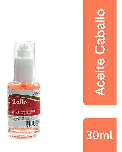 Aceite Caballo Biotina Aporta Crecimiento Del Cabello 30ml