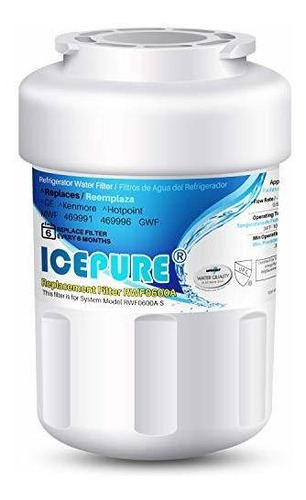 Icepure Mwf Raplacement Para Ge Smartwater Mwfp, Hdx Fmg-1, 