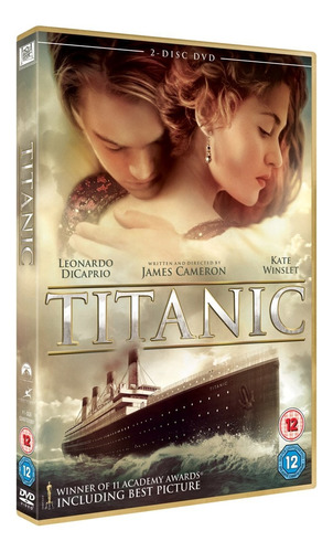 Titanic Dvdx2 Original Fisico