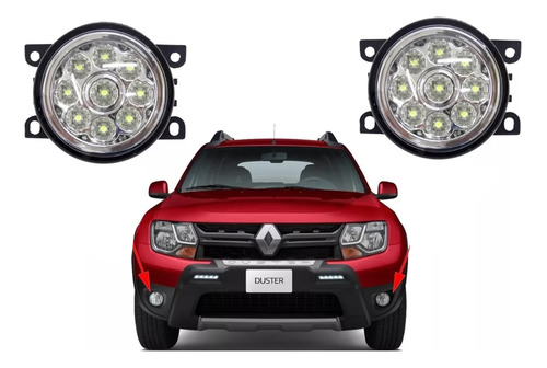 Neblineros Led Renault Duster 2011-2019 (el Par)