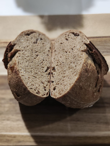 Hogazas De Masa Madre Integral 100% Artesanal - Pack 4 800gr