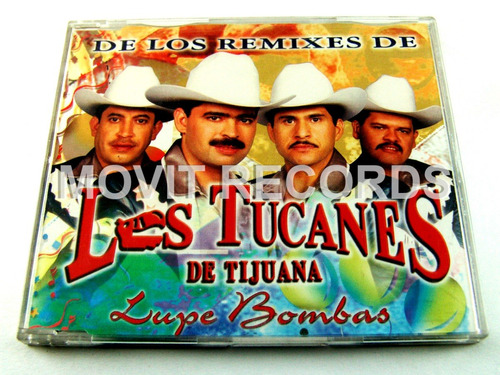 Los Tucanes De Tijuana Lupe Bombas Cd Promo 2000 Seminuevo