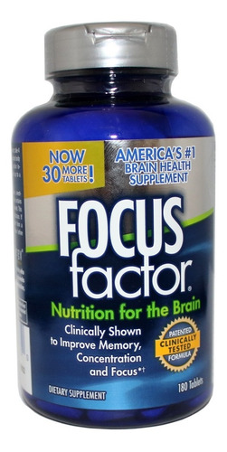 Imagen 1 de 5 de Focus Factor Vitaminas Para El Cereb - Unidad a $5