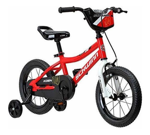 Schwinn Koen Bicicleta Para Niño Con Ruedas Smartstart Color Red