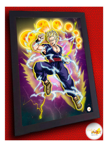 Imagen 8 de 10 de Cuadros De Animes - Dragon Ball Super - Dibujart