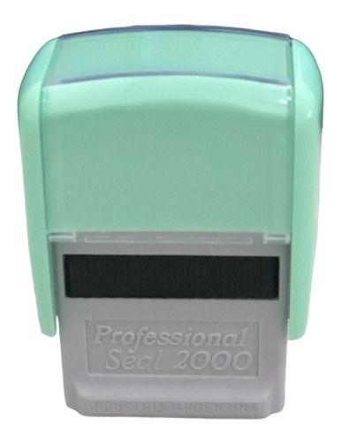Sello Automático Professional 2000 Verde Pastel (sin Texto)