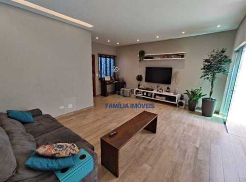 Imagem 8 de 30 de Casa Com 3 Dormitórios À Venda, 154 M² Por R$ 1.090.000,00 - Campo Grande - Santos/sp - Ca0497
