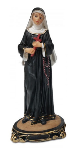 Santa Rita T:20cm Cor Preto