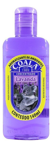 3 Unid Aromatizante Concentrado Coala 120ml Lavanda Limpador